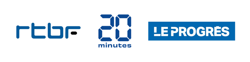 Logo des médias ayant repris les travaux de Clément Schneider.